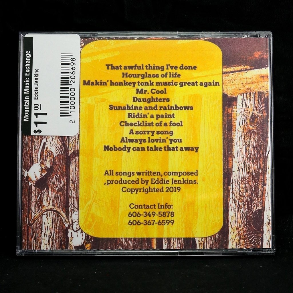 Local Music Eddie Jenkins - Self-titled (CD)