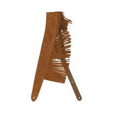 Fender NEW Fender Suede Fringe Strap - Brown