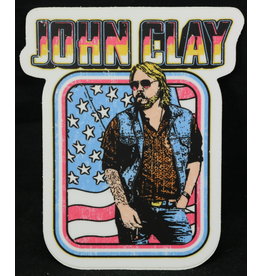 Local Music NEW John Clay Sticker