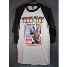 Local Music NEW John Clay 3/4 Sleeve Baseball T-Shirt - S