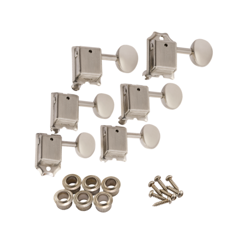 Fender NEW Fender Road Worn Guitar Machine Heads - Nickel