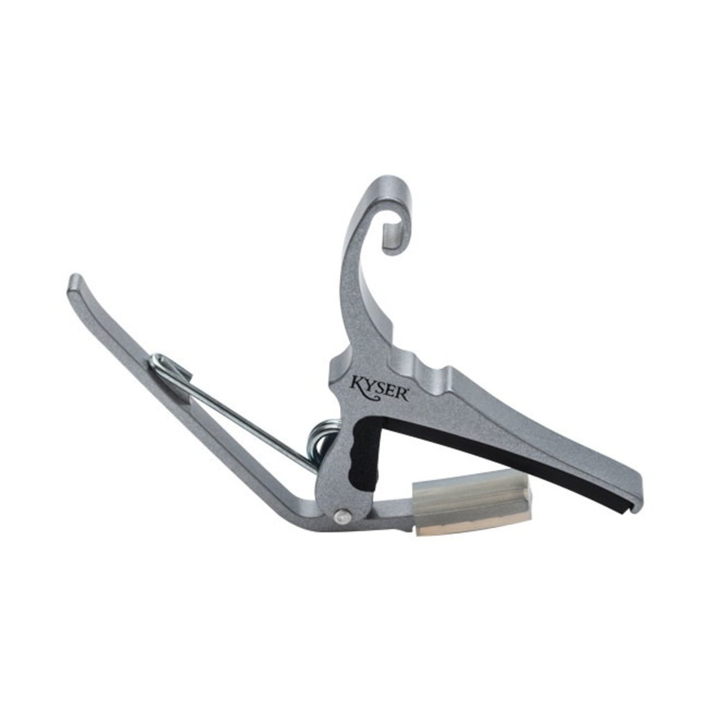 Kyser NEW Kyser KG6 Guitar Capo - Silver
