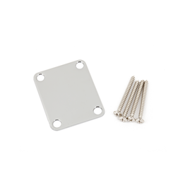 Fender NEW Fender 4-Bolt Vintage-Style Neck Plate - Chrome