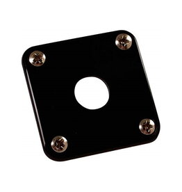Gibson NEW Gibson Accessories Plastic Jack Plate - Black