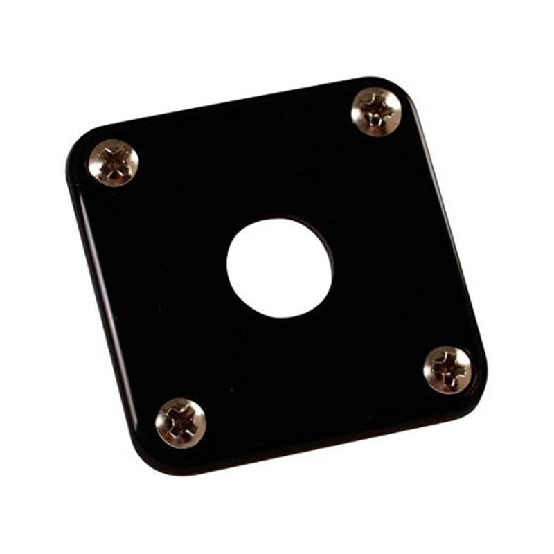 Gibson NEW Gibson Accessories Plastic Jack Plate - Black