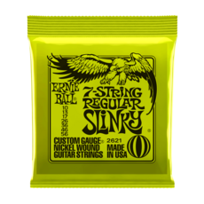 Ernie Ball NEW Ernie Ball Regular Slinky 7 String Electric Strings - .010-.056