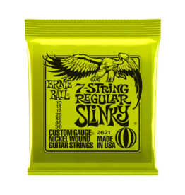 Ernie Ball NEW Ernie Ball Regular Slinky 7 String Electric Strings - .010-.056