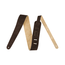 Fender NEW Fender Reversible Suede Strap - Brown/Tan