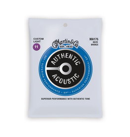 Martin NEW Martin Authentic Acoustic SP - 80/20 Bronze - Custom Light - .011-.052