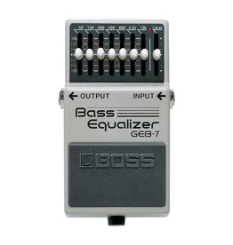 Boss NEW Boss GEB-7 7-Band Bass EQ