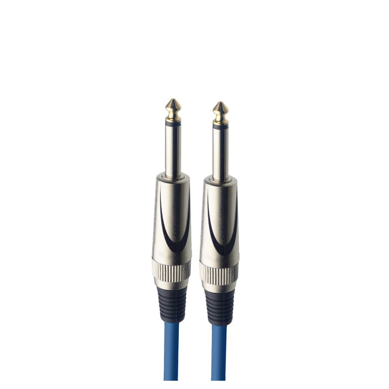 Stagg NEW Stagg SGC3DL Instrument Cable - Blue - 10'