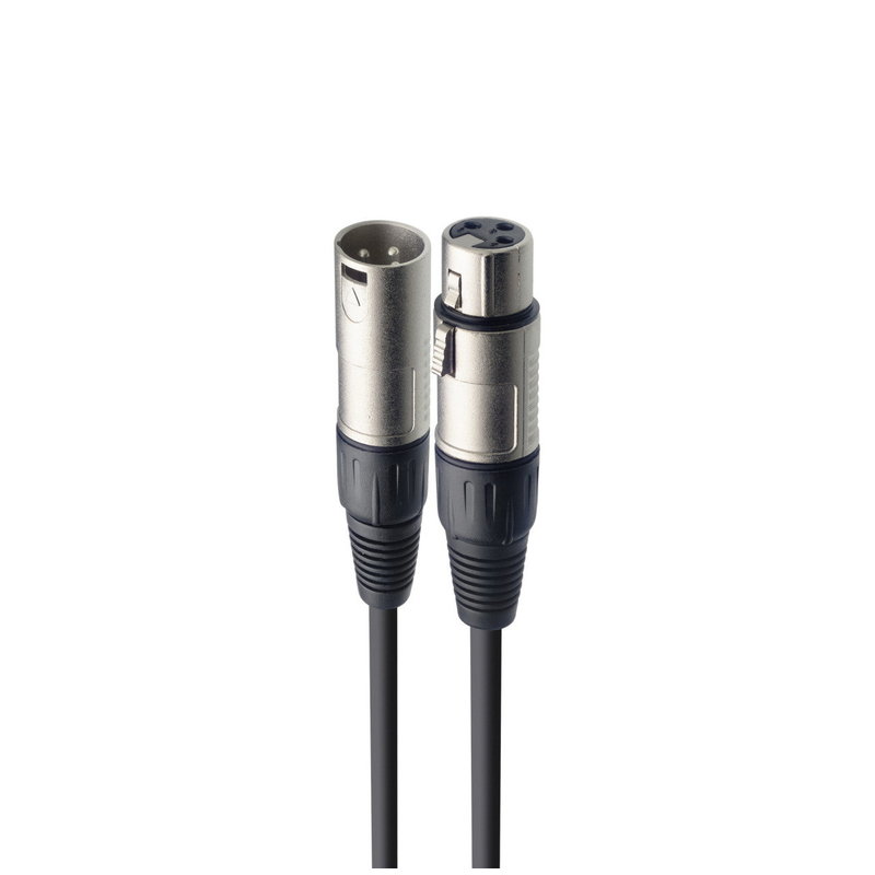 Stagg NEW Stagg SMC3 XLR Mic Cable - Black - 10'