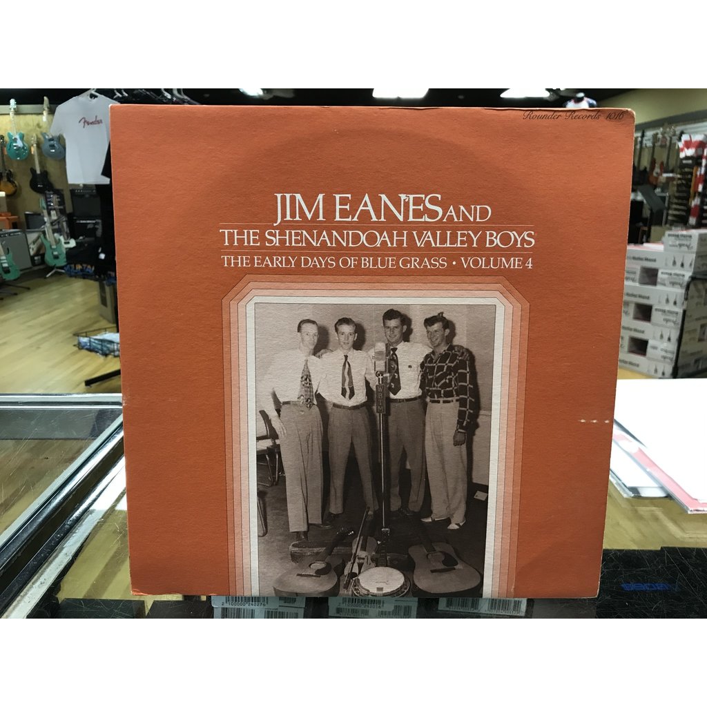 Vinyl Used Jim Eanes and The Shenandoah Valley Boys "The Early Days of Bluegrass Vol 4" LP