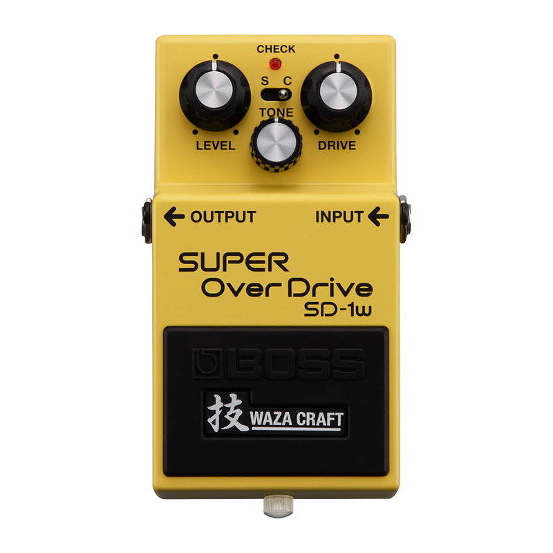 Boss NEW Boss SD-1W Waza Craft Super Overdrive