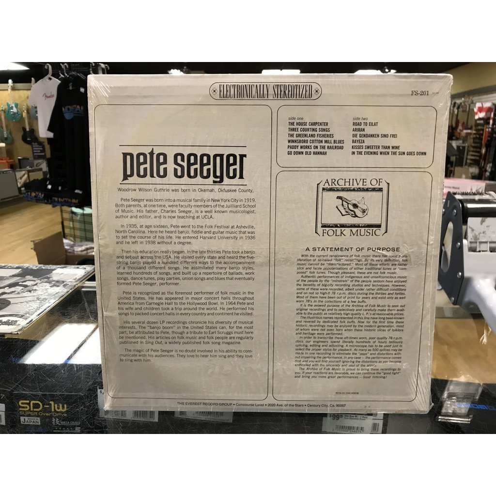 Vinyl Used Pete Seeger "Pete Seeger" LP