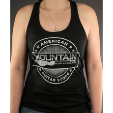 MME MME 'American Guitar Store Distressed Logo' Tank Top - Black - M