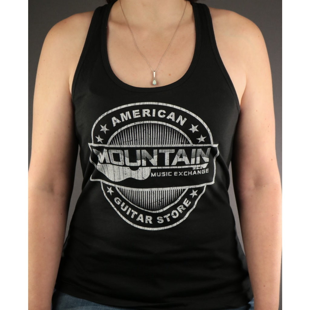 MME MME 'American Guitar Store Distressed Logo' Tank Top - Black - XL
