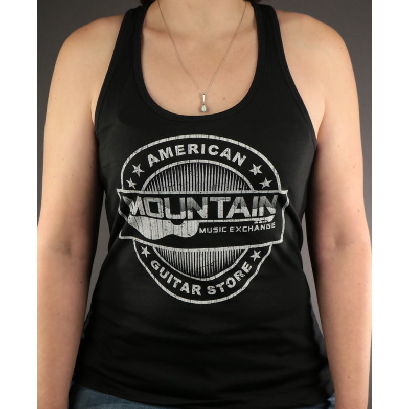 MME MME 'American Guitar Store Distressed Logo' Tank Top - Black - XL