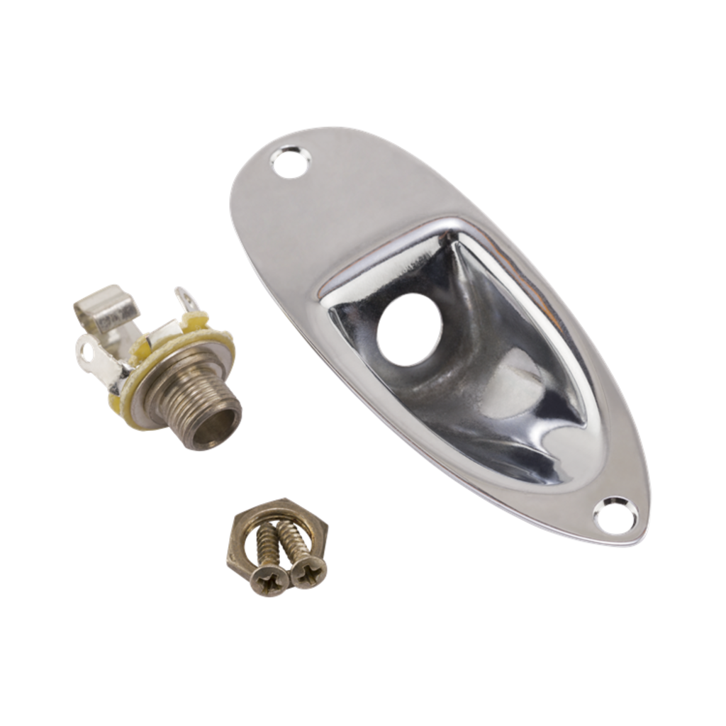 Fender NEW Fender Road Worn Stratocaster Jack Ferrule w/Hardware