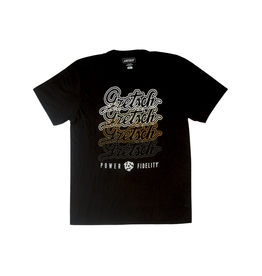 Gretsch NEW Gretsch Script Logo T-Shirt - Black - S