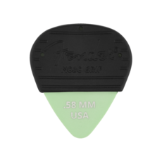 Fender NEW Fender Mojo Grip Picks 3-Pack - Dura-Tone Delrin - .58