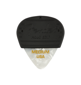Fender NEW Fender Mojo Grip Picks 3-Pack - White Moto - Medium