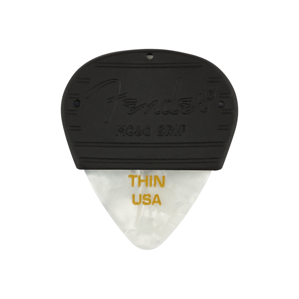 Fender NEW Fender Mojo Grip Picks 3-Pack - White Moto - Thin
