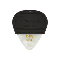 Fender NEW Fender Mojo Grip Picks 3-Pack - White Moto - Thin