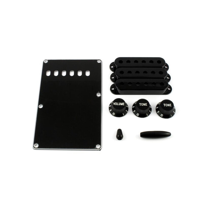 Allparts NEW Allparts Accessory Kit for Stratocaster - Black