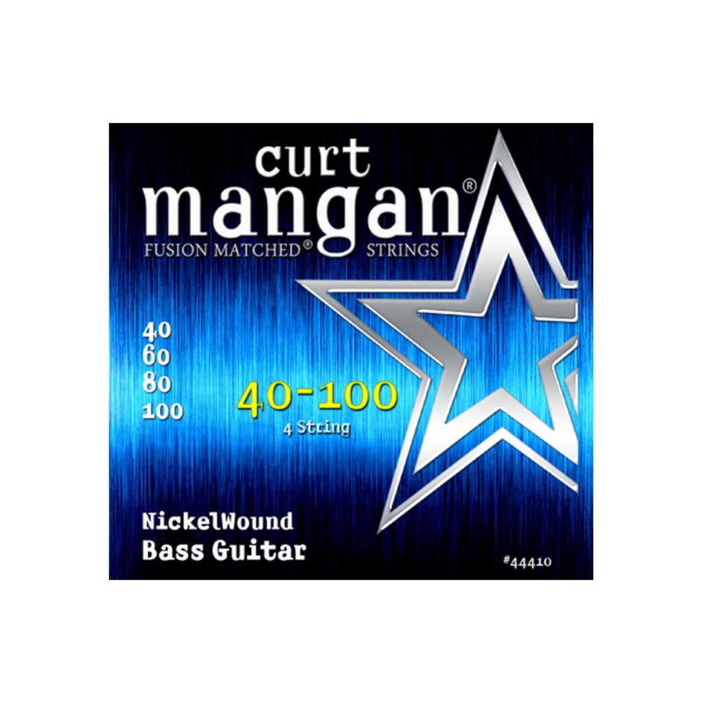 Curt Mangan NEW Curt Mangan Nickel Wound Bass Strings - .040-.100