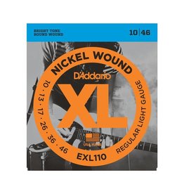 D'Addario NEW D'Addario EXL110 Nickel Wound Electric Strings - Regular Light  - .010-.046