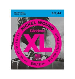 D'Addario NEW D'Addario EXL120+ Nickel Wound Electric Strings - Regular Light - .0095-.044