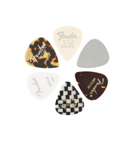 Fender NEW Fender 351 Pick - Material Medley - Heavy - 6-Pack