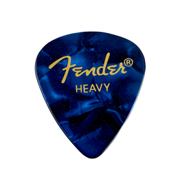 Fender NEW Fender Premium Celluloid 351 Picks - Heavy - Blue Moto - 12-Pack
