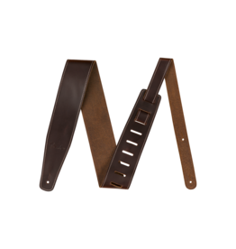 Fender NEW Fender Broken-In Leather Strap - 2.5" - Brown