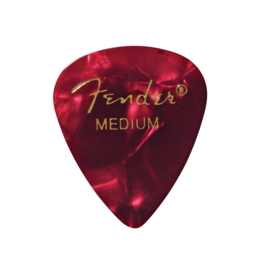 Fender NEW Fender Premium Celluloid 351 Picks - Medium - Red Moto - 12-Pack
