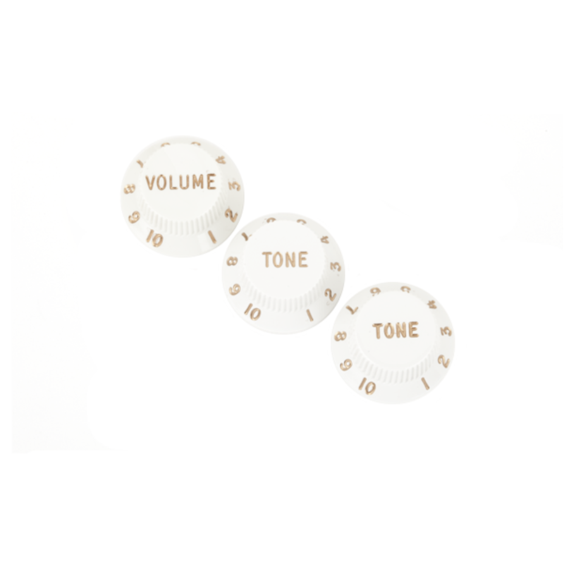 Fender NEW Fender Stratocaster Knobs - White