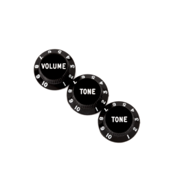 Fender NEW Fender Stratocaster Knobs - Black