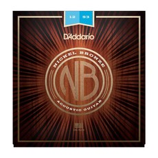 D'Addario NEW D'Addario Nickel Bronze Acoustic Strings - Light - .012-.053