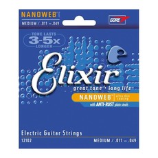 Elixir NEW Elixir Electric Nanoweb Medium - .011-.049