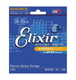 Elixir NEW Elixir Nanoweb Electric Strings - Medium - .011-.049