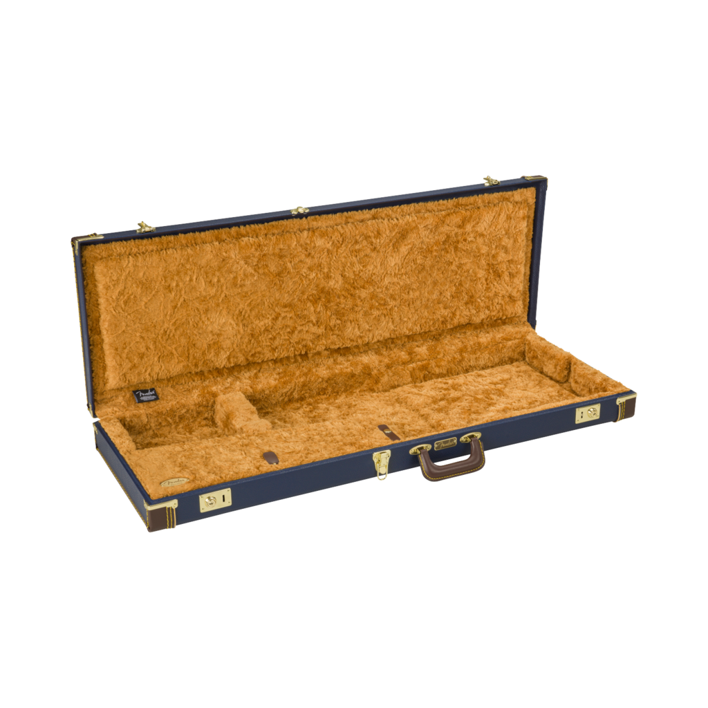 Fender NEW Fender Classic Series Wood Strat/Tele Case - Navy Blue