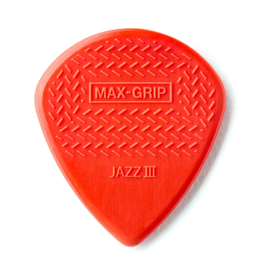 Dunlop NEW Dunlop Nylon Max Grip Jazz III Picks - 1.38 mm - 6-Pack