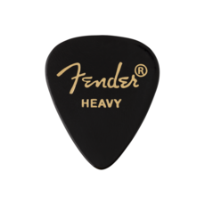 Fender NEW Fender 351 Shape Premium Picks - Heavy - Black - 12 Count