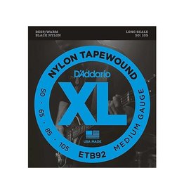 D'Addario NEW D'Addario ETB92 Tapewound Bass Strings - Medium -  .105-.050
