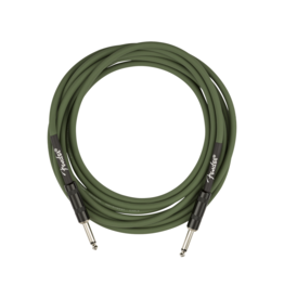 Fender NEW Fender Strummer Pro Instrument Cable - Drab Green - 13'