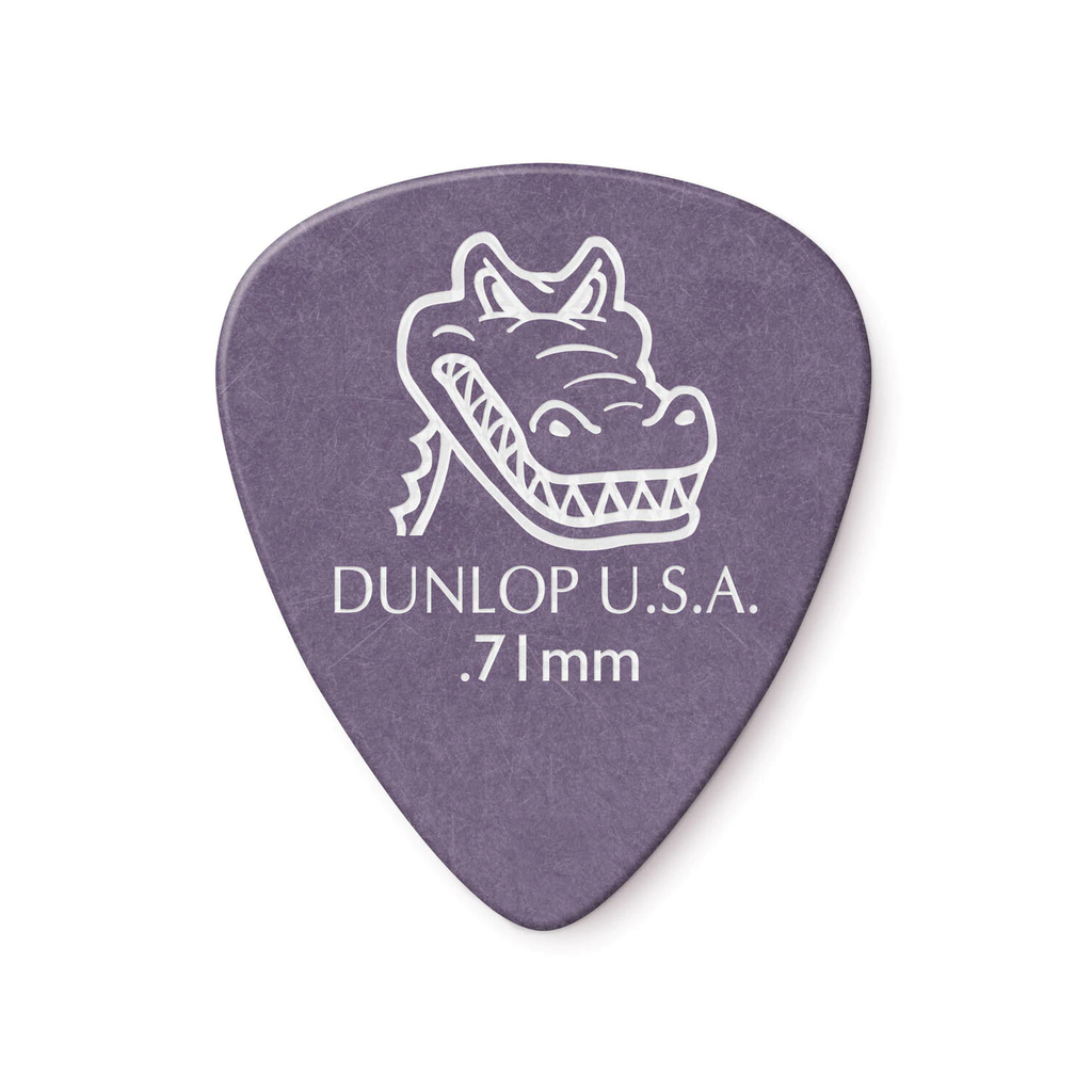 Dunlop NEW Dunlop Gator Grip Picks - .71mm - 12 Pack