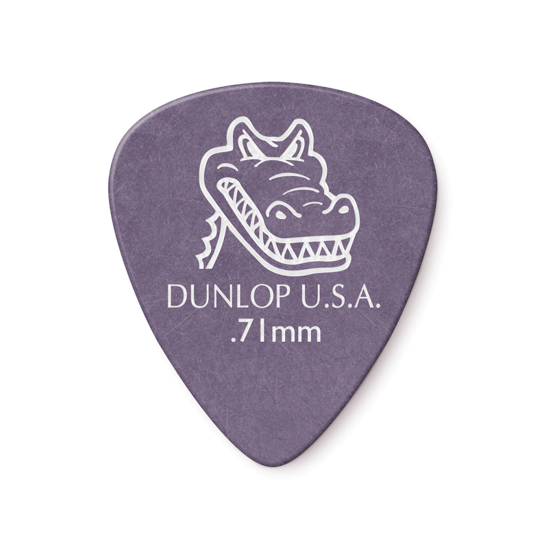 Dunlop NEW Dunlop Gator Grip Picks - .71mm - 12 Pack