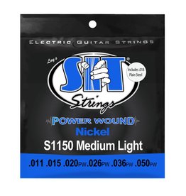 SIT NEW SIT Power Wound Electric Guitar Strings - Medium Light - .011-.050