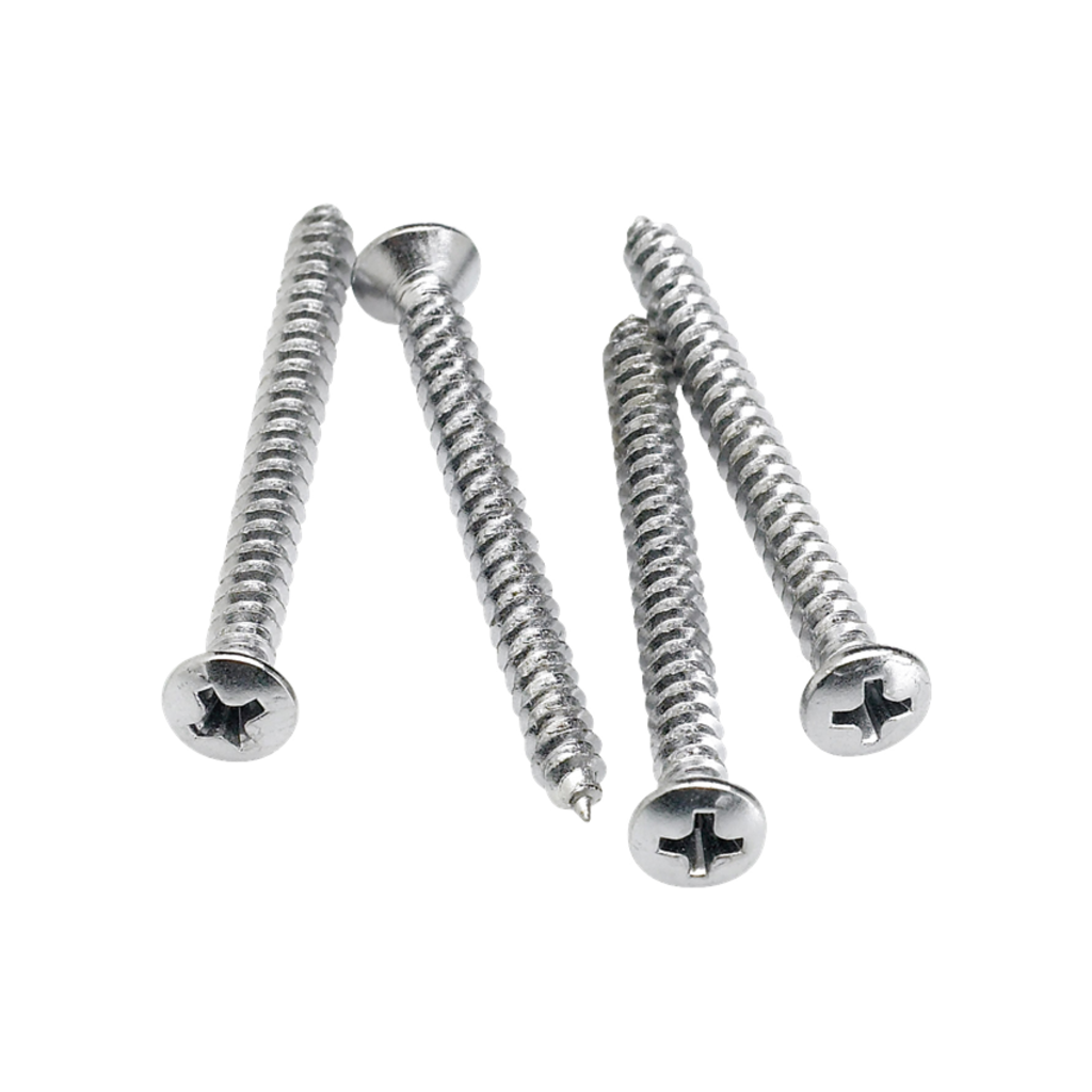 Fender NEW Fender Neck Mounting Screws - Chrome